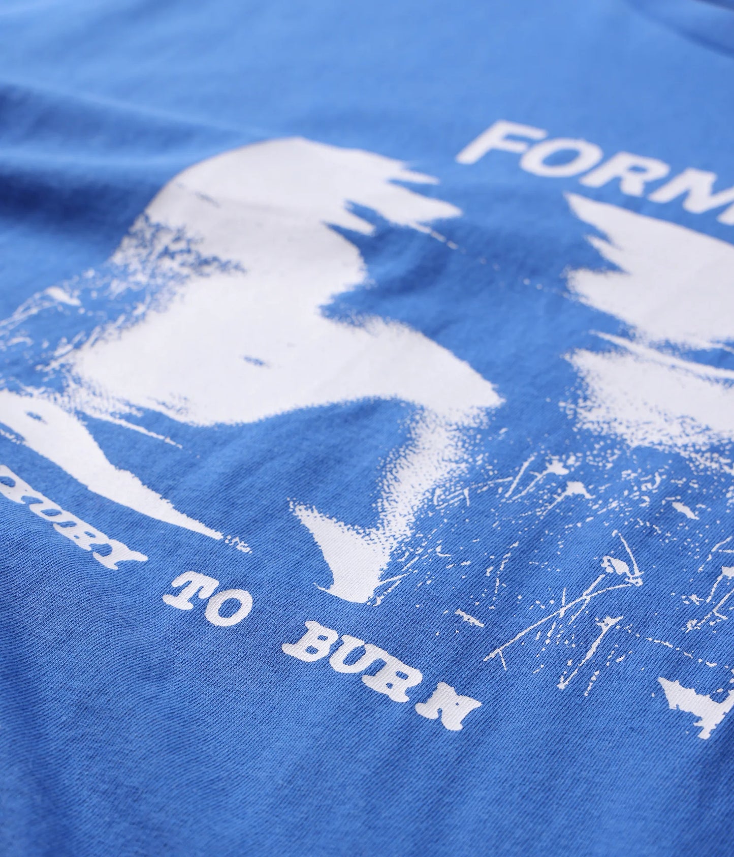 SHUNNING T-SHIRT // WASHED COBALT