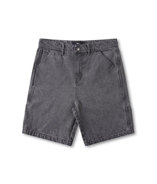 DISTEND VT DENIM 20.5" CARPENTER SHORT // WASHED GREY