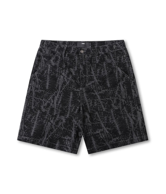 TURMOIL DISTEND 20.5" WALKSHORT // BLACK