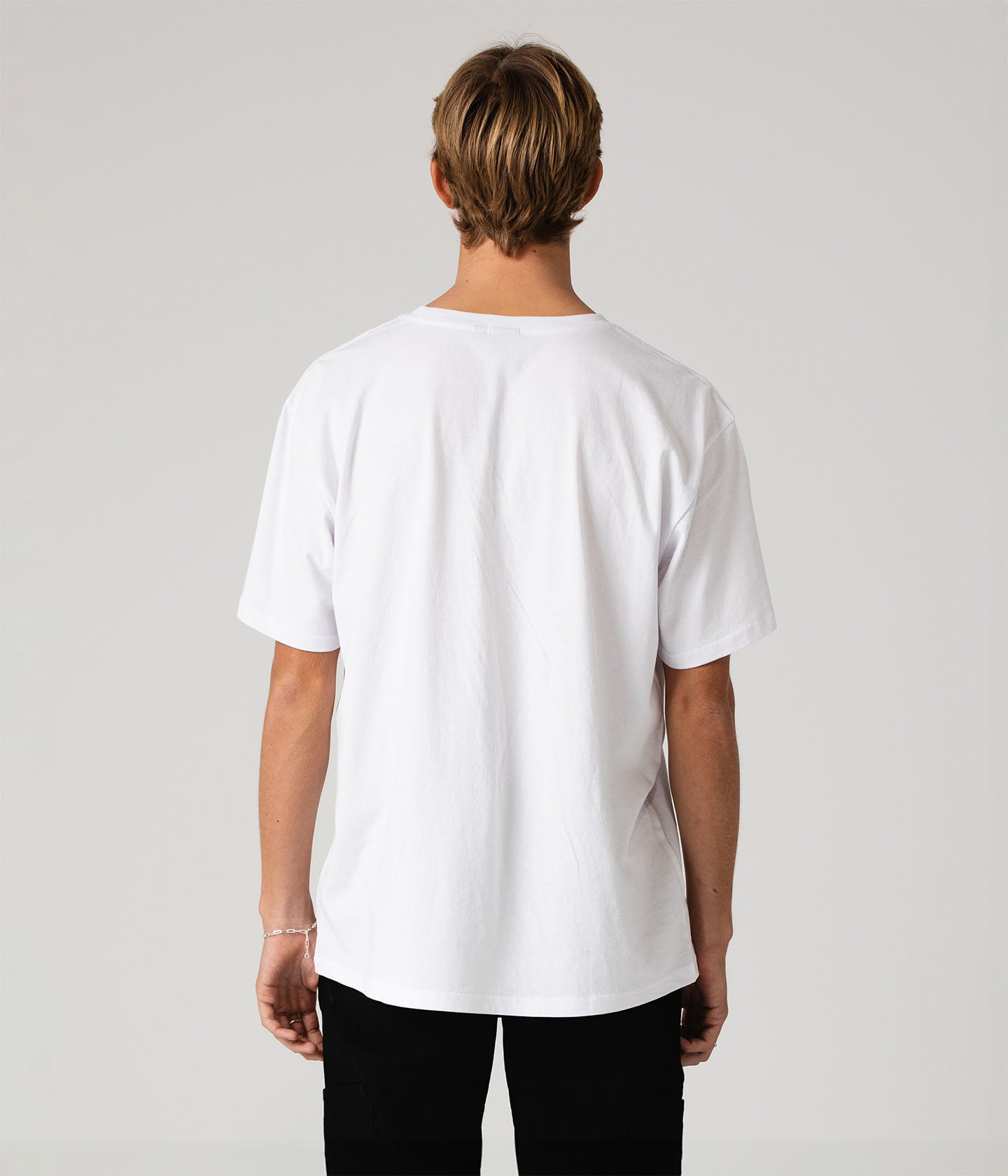 【NO/FAITH STUDIOS】FUTURE-PAST Vネック グレー Tシャツ FUTURE-PAST V NECK GREY – NO/FAITH STUDIOS