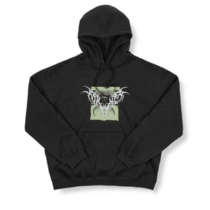 TRIBAL CRUX HOOD // BLACK