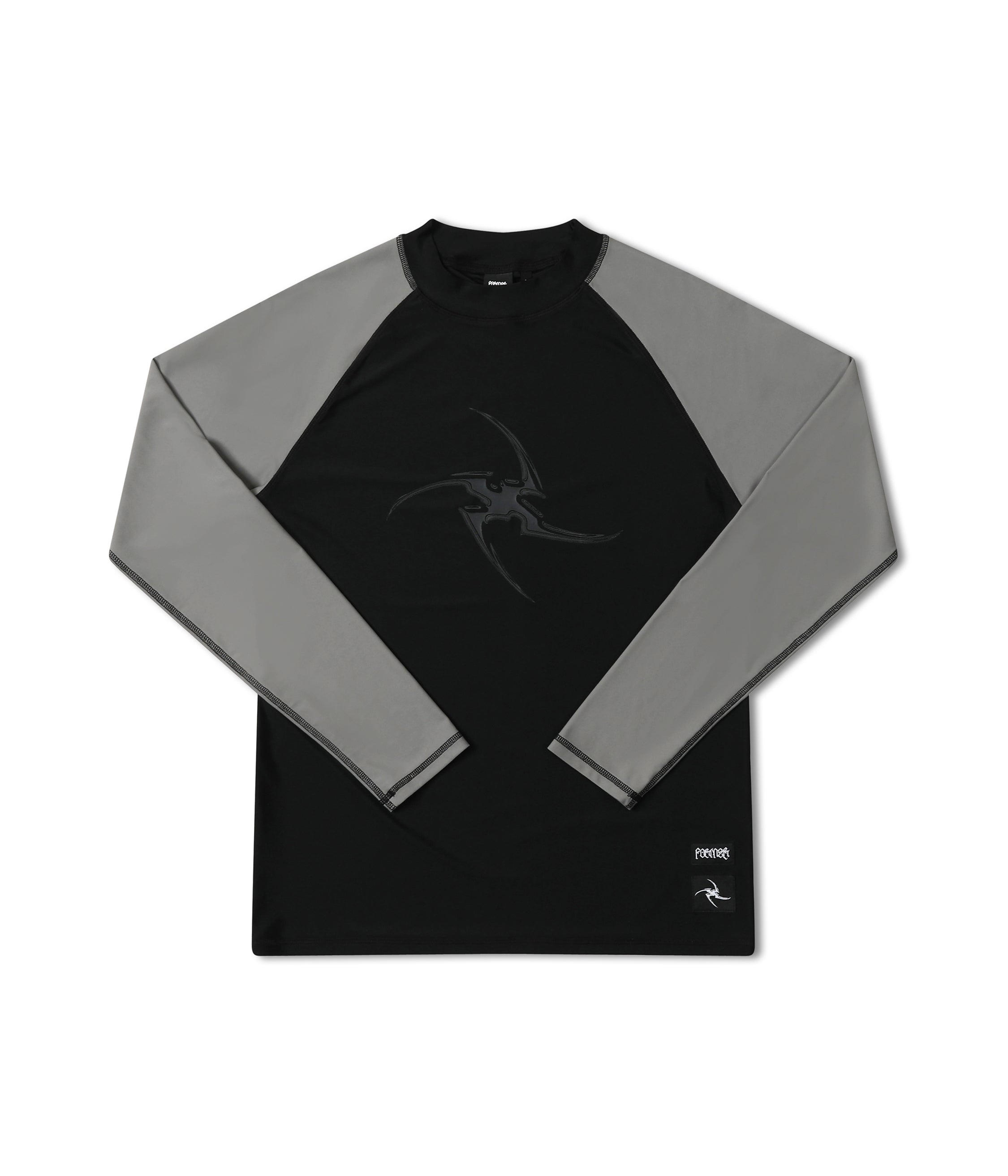 COMBAT STAR LS RASH VEST // BLACK – FORMER MERCHANDISE