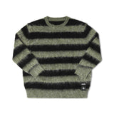 DION STRIPE KNIT // BLACK