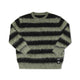 DION STRIPE KNIT // BLACK