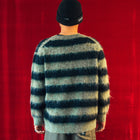 DION STRIPE KNIT // BLACK