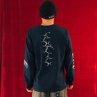FRACTURE CRUX LS T-SHIRT // BLACK