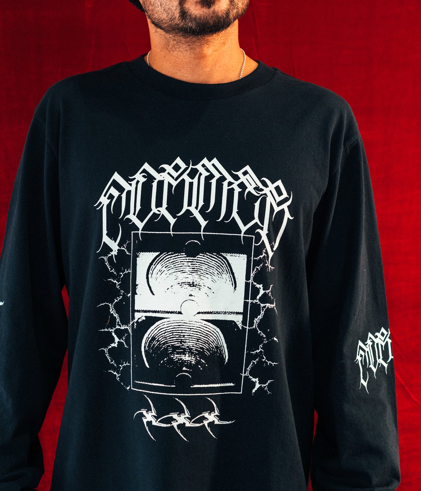 FRACTURE CRUX LS T-SHIRT // BLACK