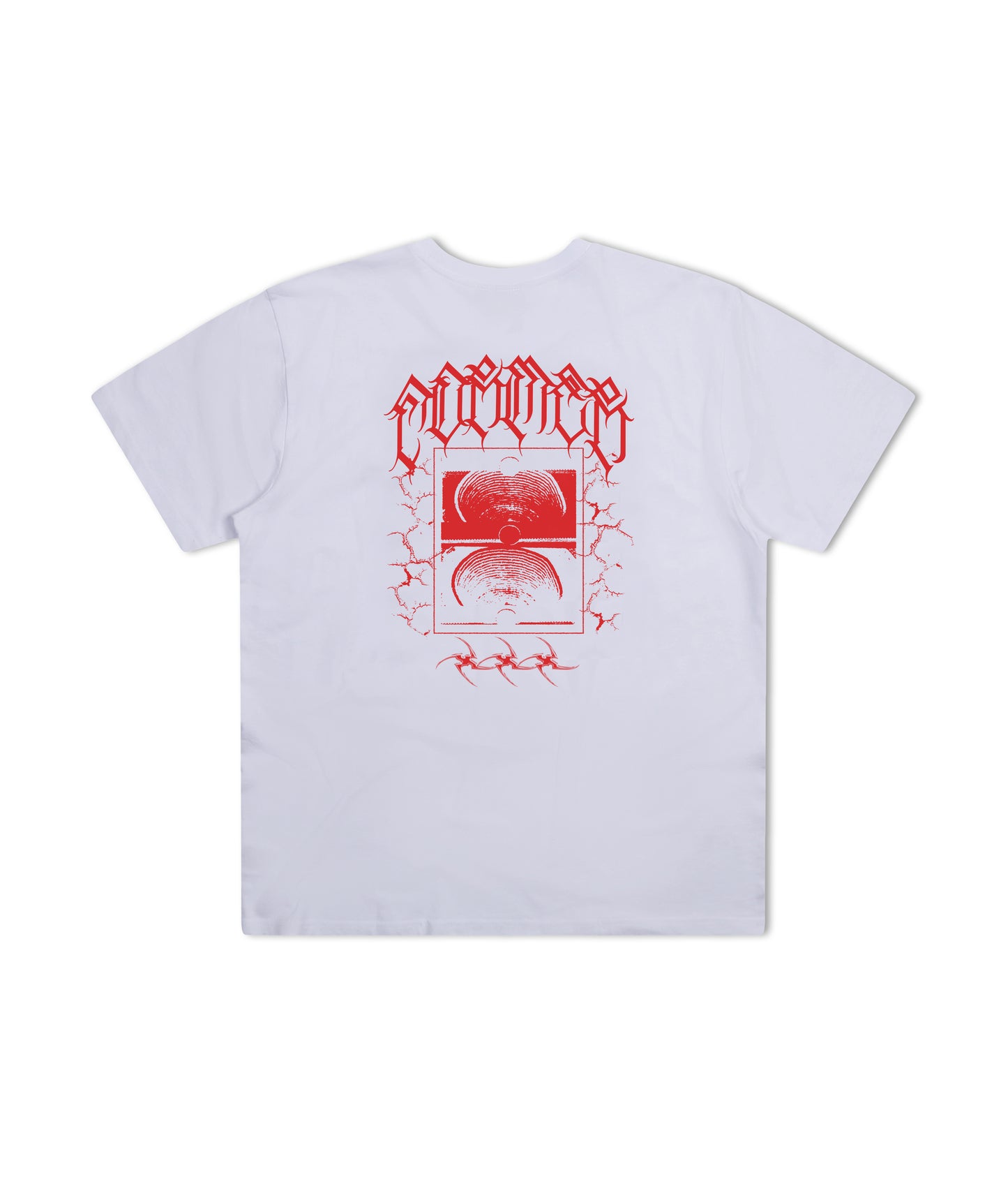 FRACTURE CRUX T-SHIRT // WHITE