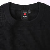 FH WAFFLE KNIT // BLACK