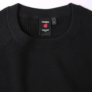 FH WAFFLE KNIT // BLACK