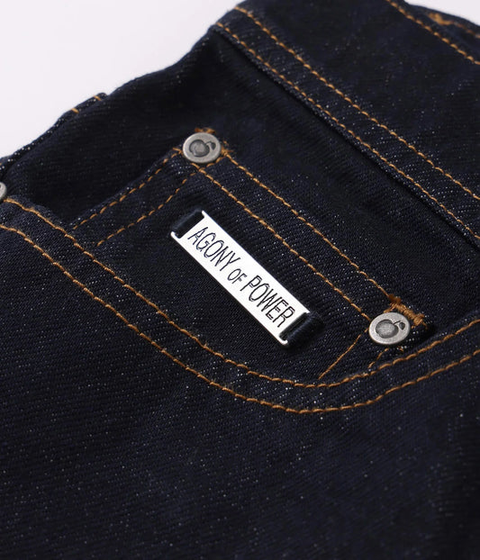 国内で当店のみ DND4DES - Armored Coke Denim Print Pants DND4DES Jeans Unisex Black - POIZON
