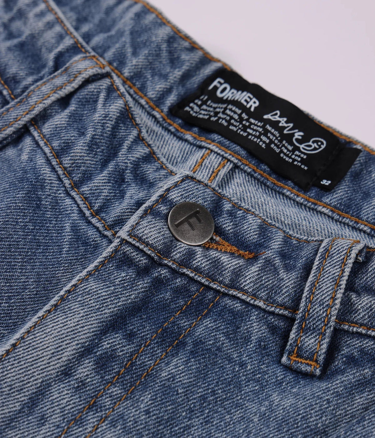 REYNOLDS DENIM PANT // MID BLUE