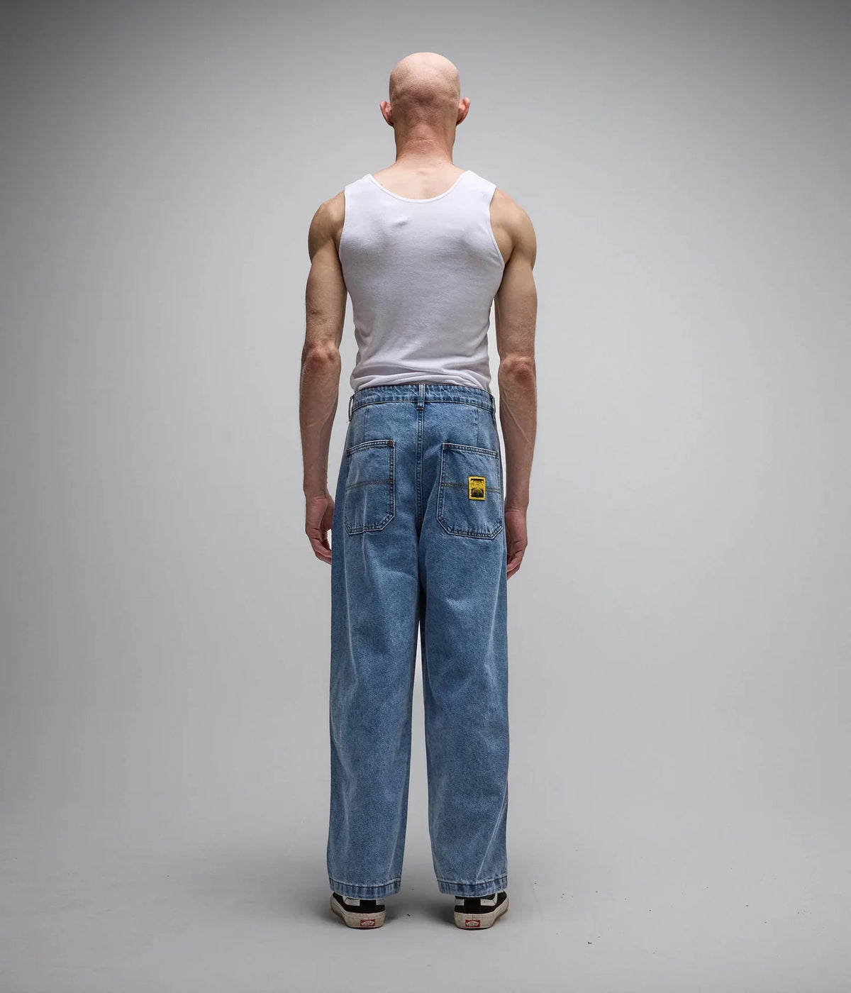 REYNOLDS DENIM PANT // MID BLUE