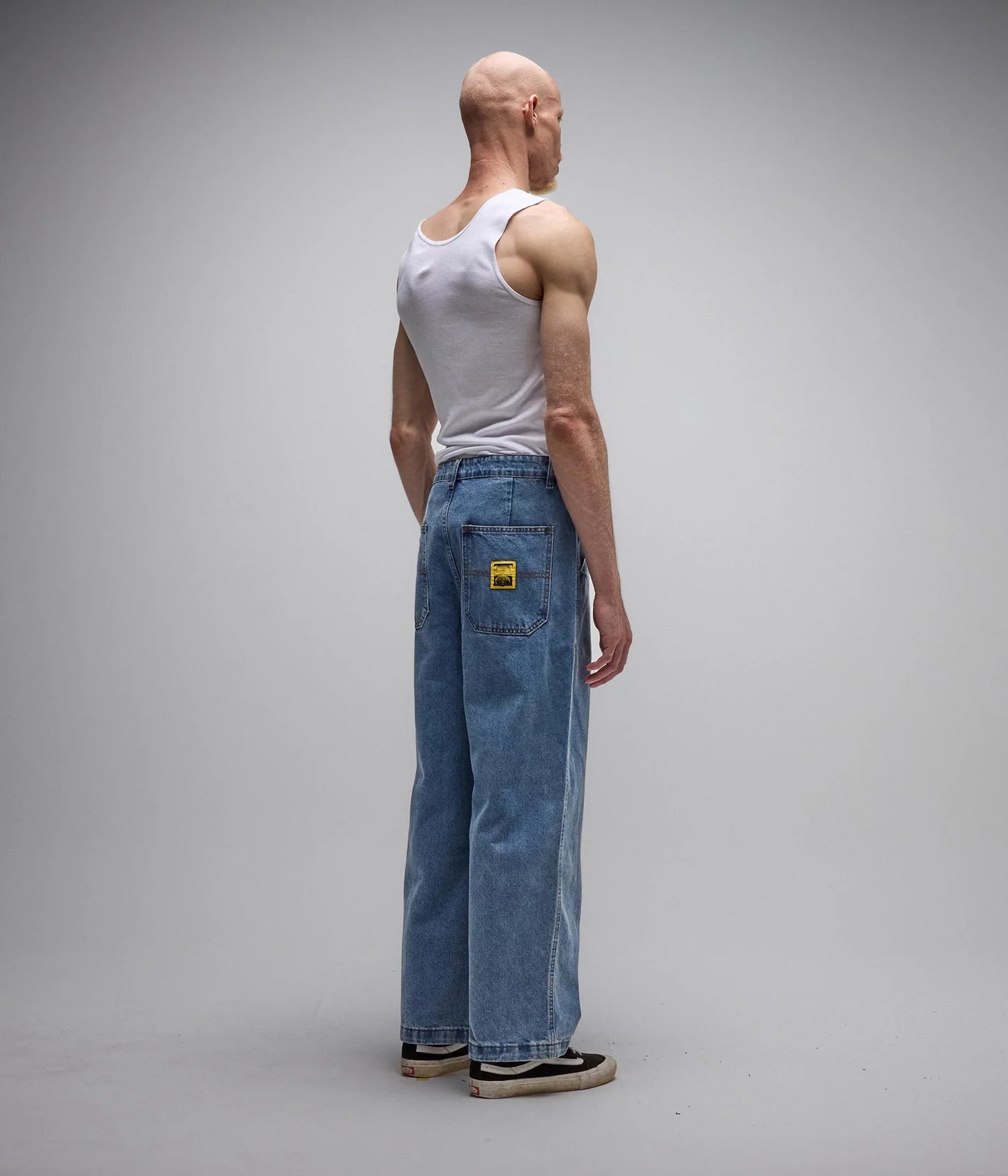 REYNOLDS DENIM PANT // MID BLUE