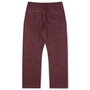 AG DENIM PANT // MAROON