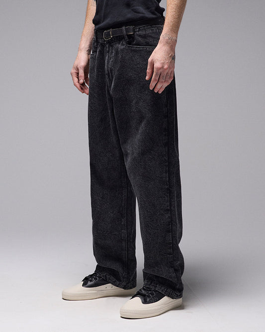 AG CANVAS PANT // WASHED BLACK