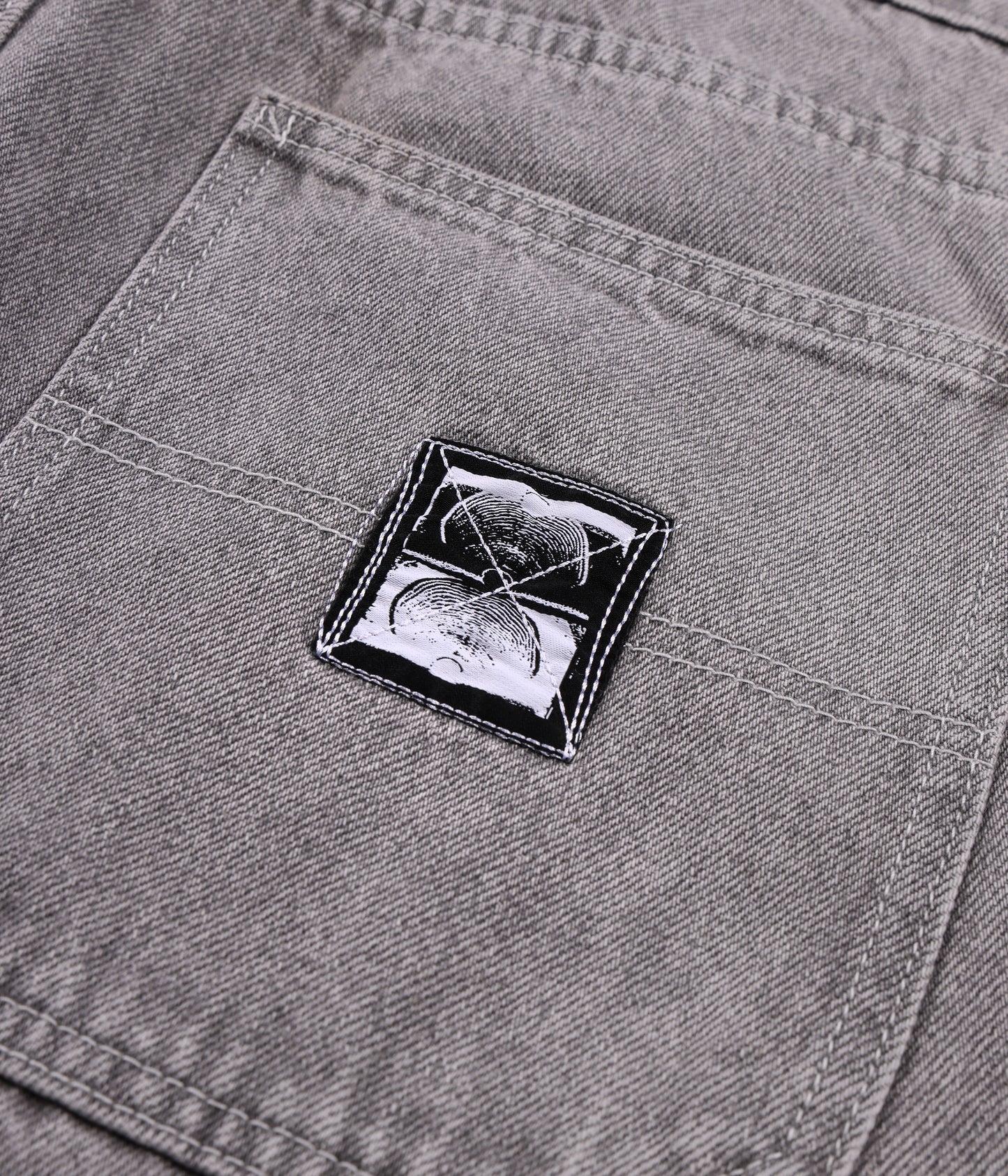 DISTEND DENIM PANT // WASHED GREY