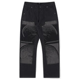 DISTEND DOUBLE KNEE CRUX PANT // BLACK