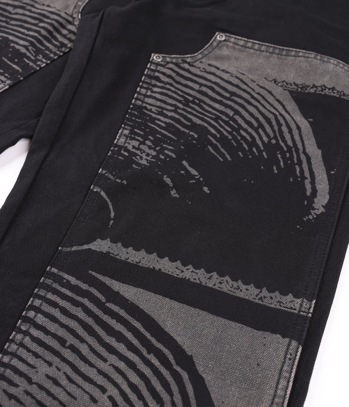 DISTEND DOUBLE KNEE CRUX PANT // BLACK