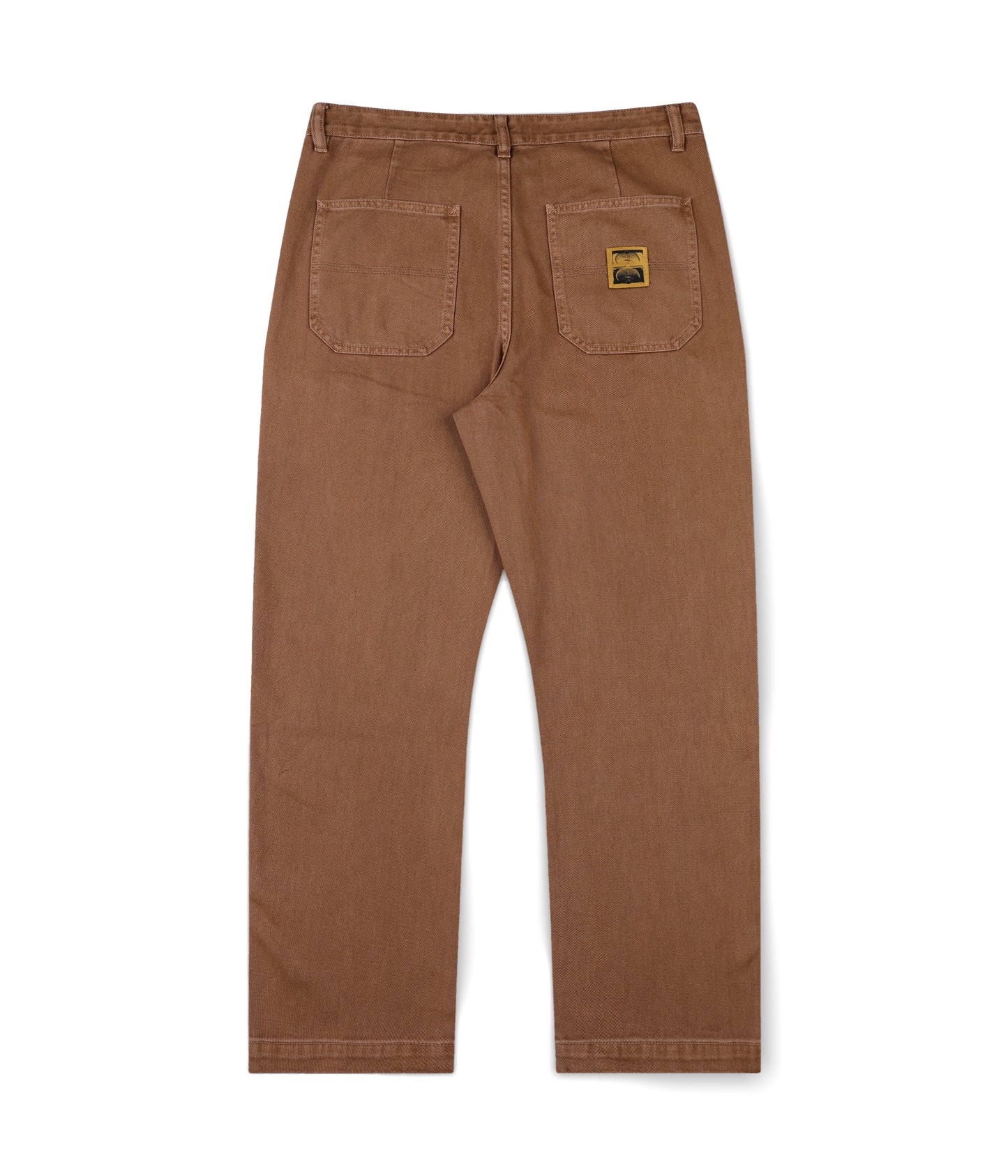 REYNOLDS OVERDYE DENIM PANT // WASHED BROWN