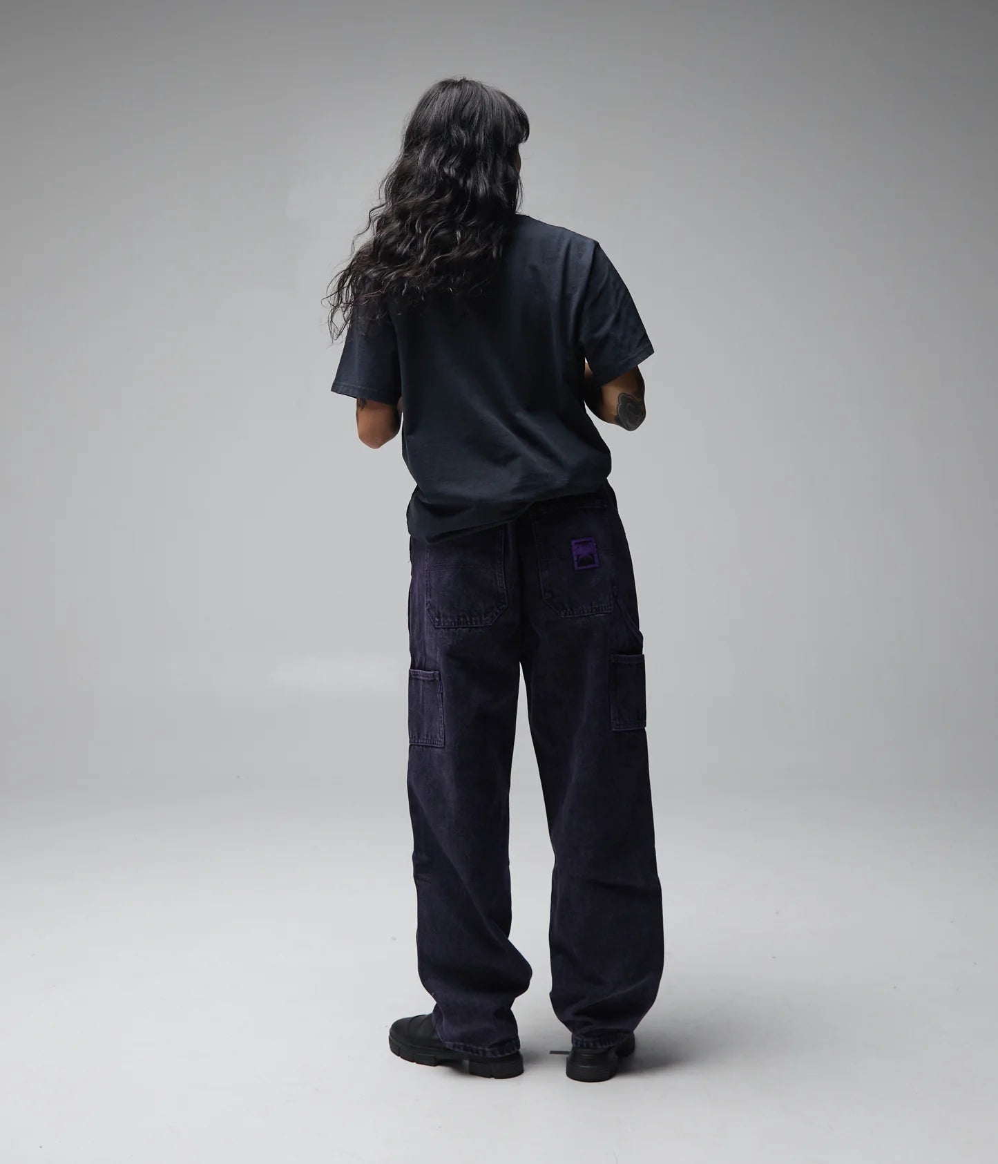 DISTEND DENIM PANT // WASHED PURPLE