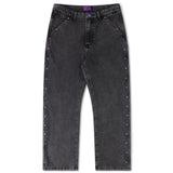 STUDDED DENIM PANT // WSHBLK