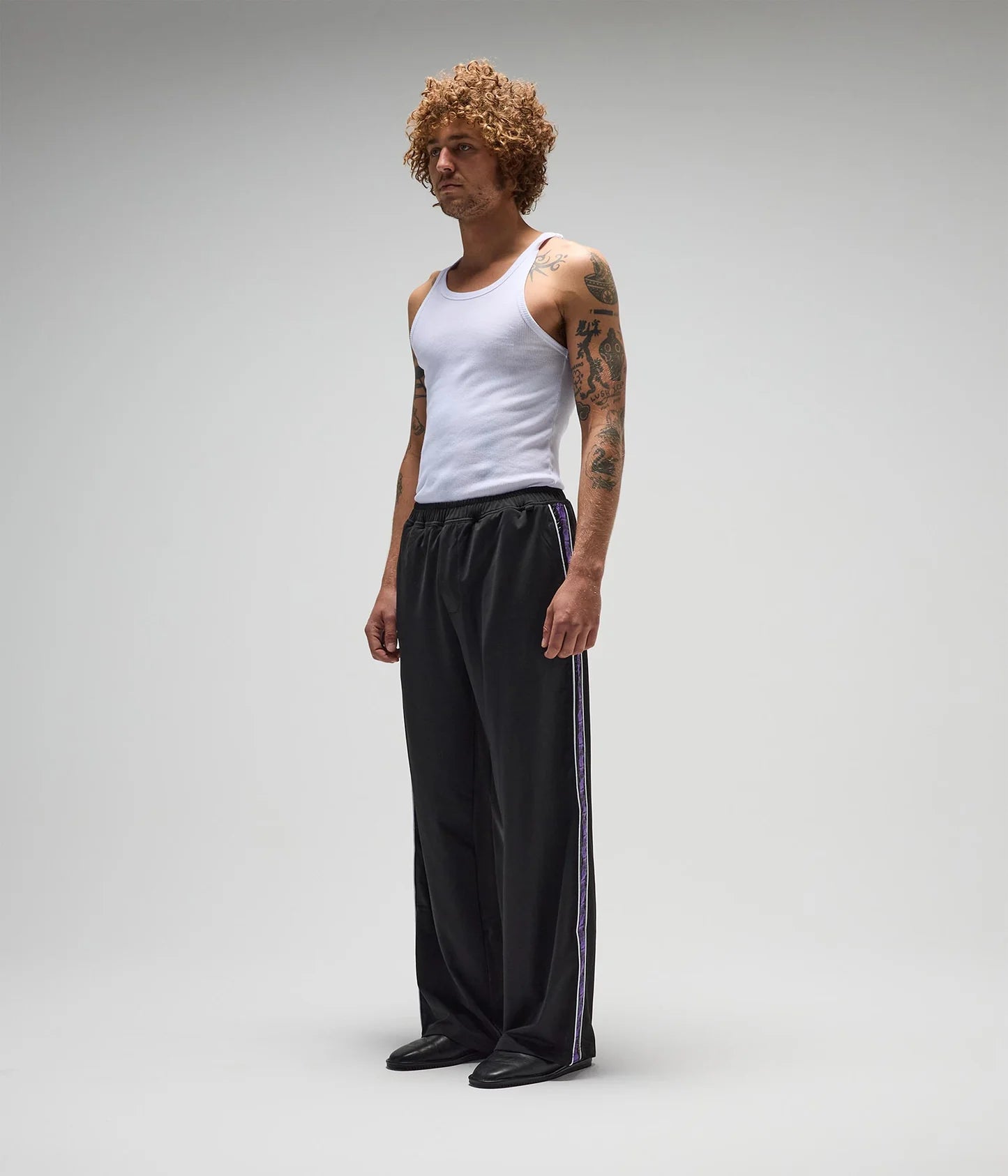 GERA TRACK PANT // BLACK