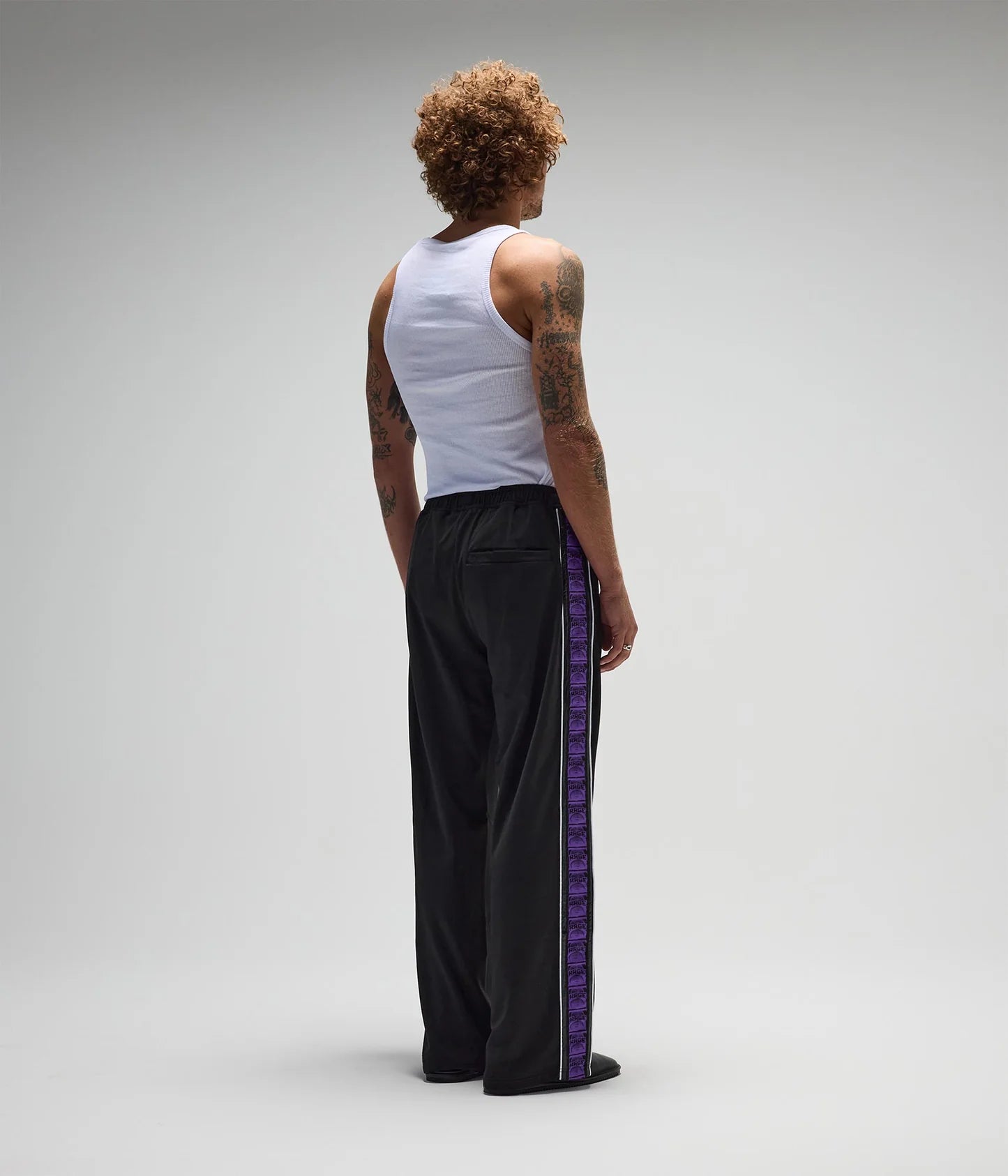GERA TRACK PANT // BLACK