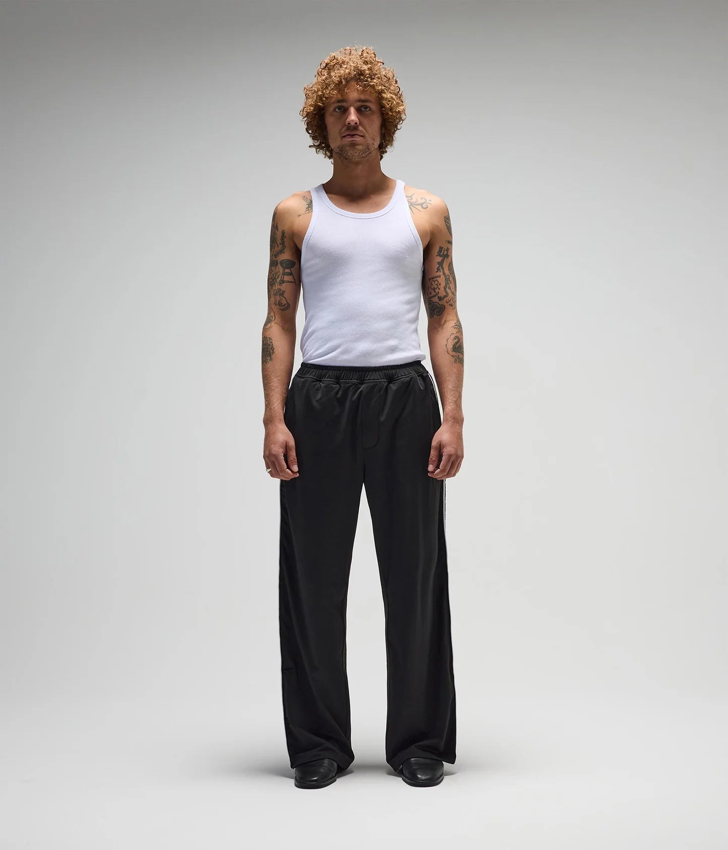 GERA TRACK PANT // BLACK