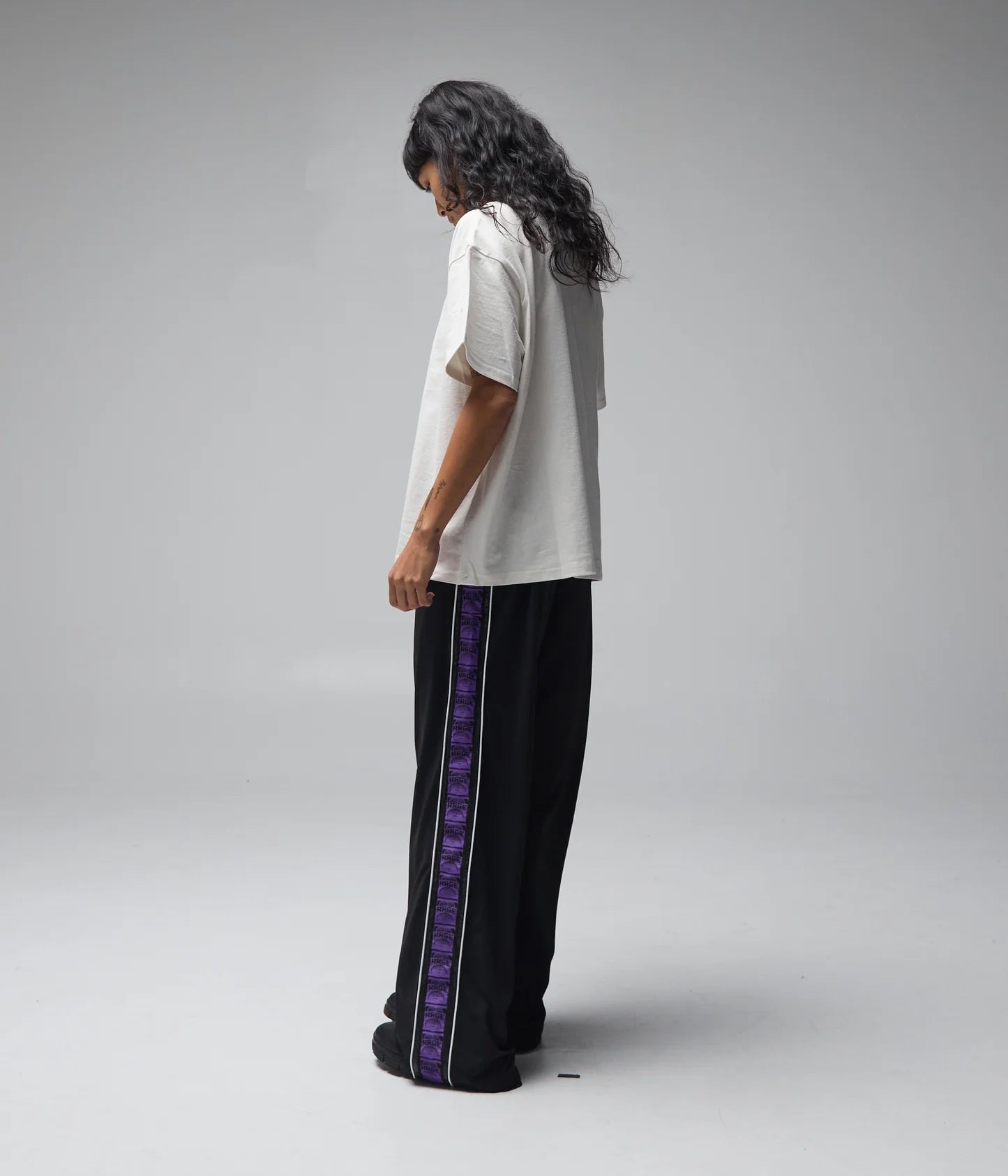 GERA TRACK PANT // BLACK