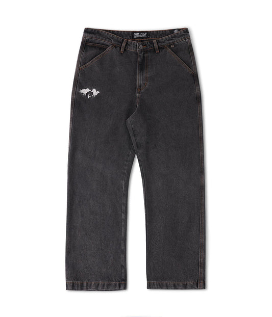 DXD REYNOLDS DENIM PANT // WASHED BLACK