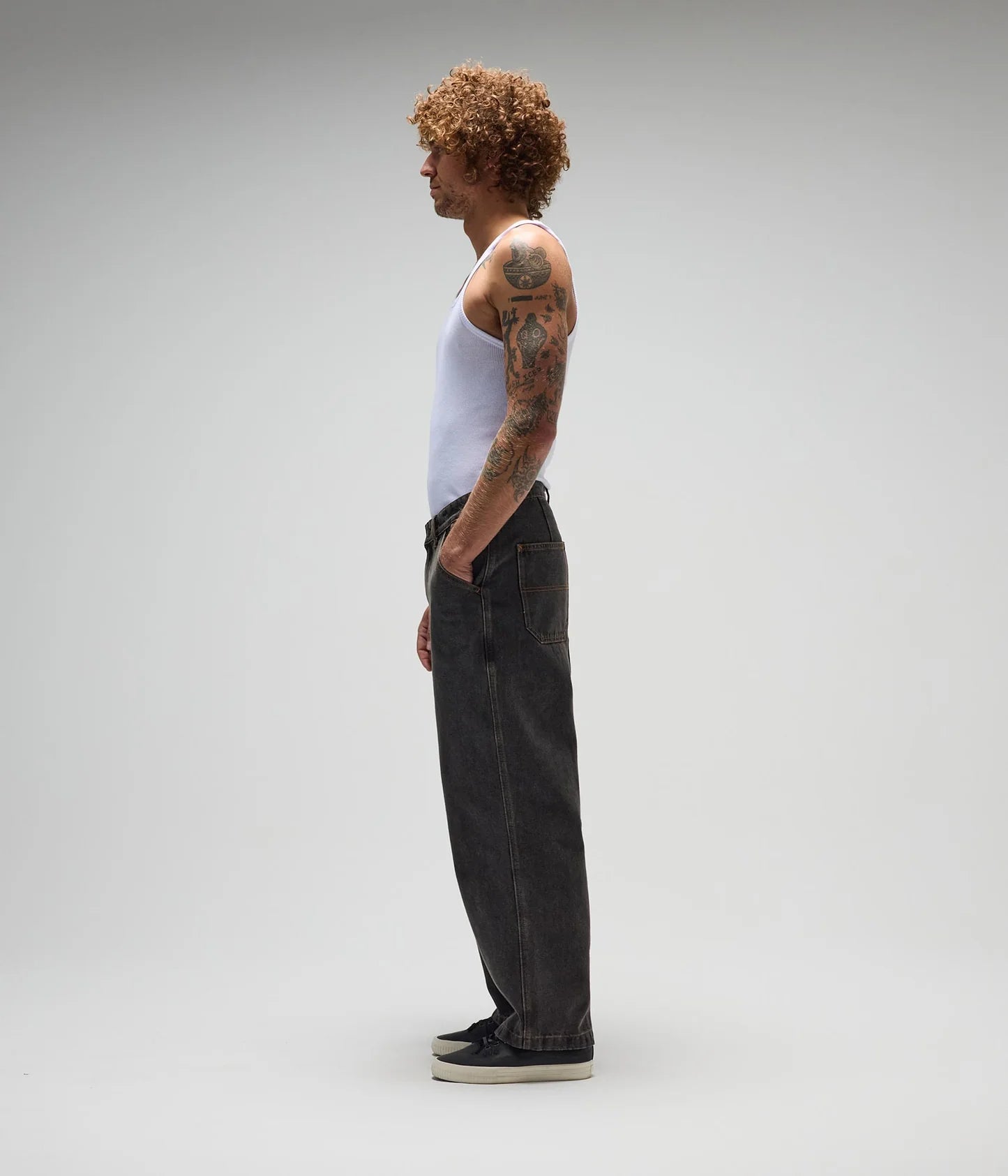 DXD REYNOLDS DENIM PANT // WASHED BLACK