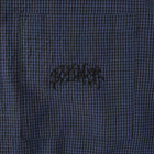 VIVIAN CHECK SS SHIRT // NAVY