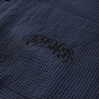 VIVIAN CHECK SS SHIRT // NAVY