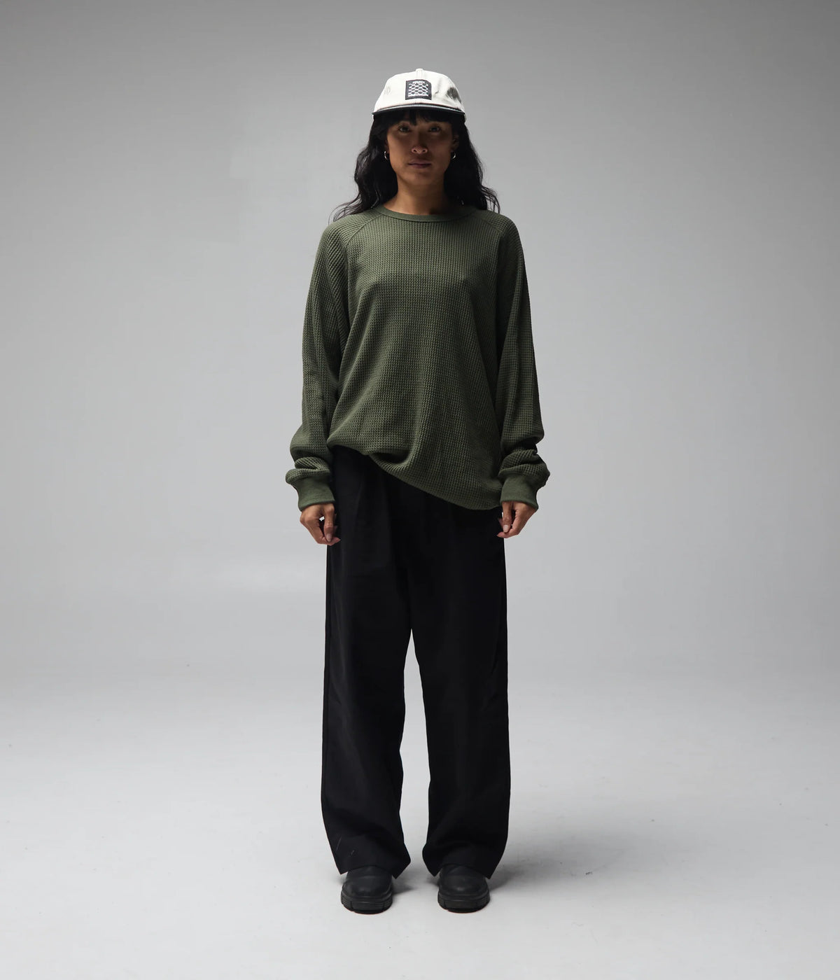 AG RAGLAN WAFFLE // SURPLUS