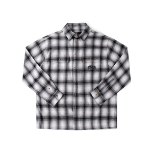VIVIAN FLANNEL LS SHIRT // GREY