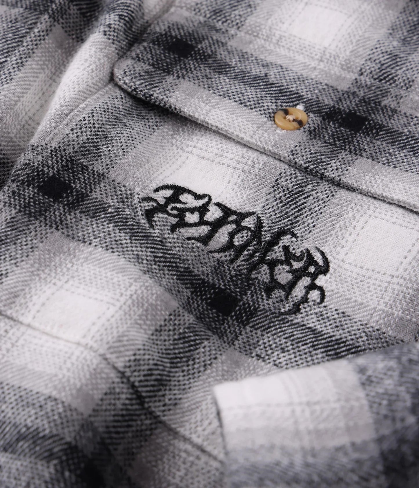 VIVIAN FLANNEL LS SHIRT // GREY