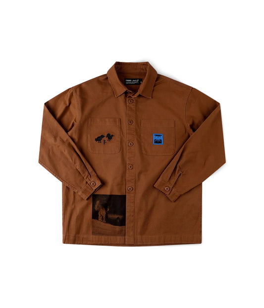 DXD REYNOLDS OVERSHIRT // BRWN