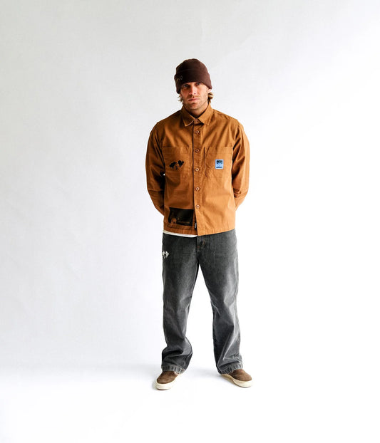 DXD REYNOLDS OVERSHIRT // BRWN