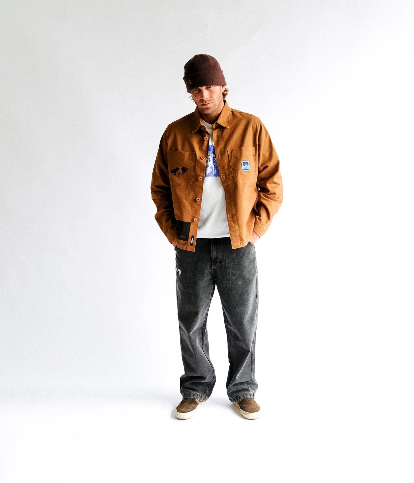 DXD REYNOLDS OVERSHIRT // BRWN