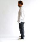 DXD REYNOLDS STRIPE LS SHIRT // GREY