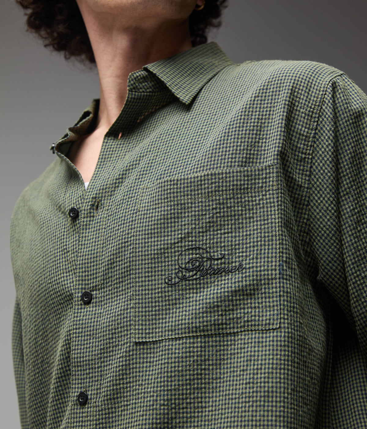 VIVIAN CHECK LS SHIRT // SURPLUS