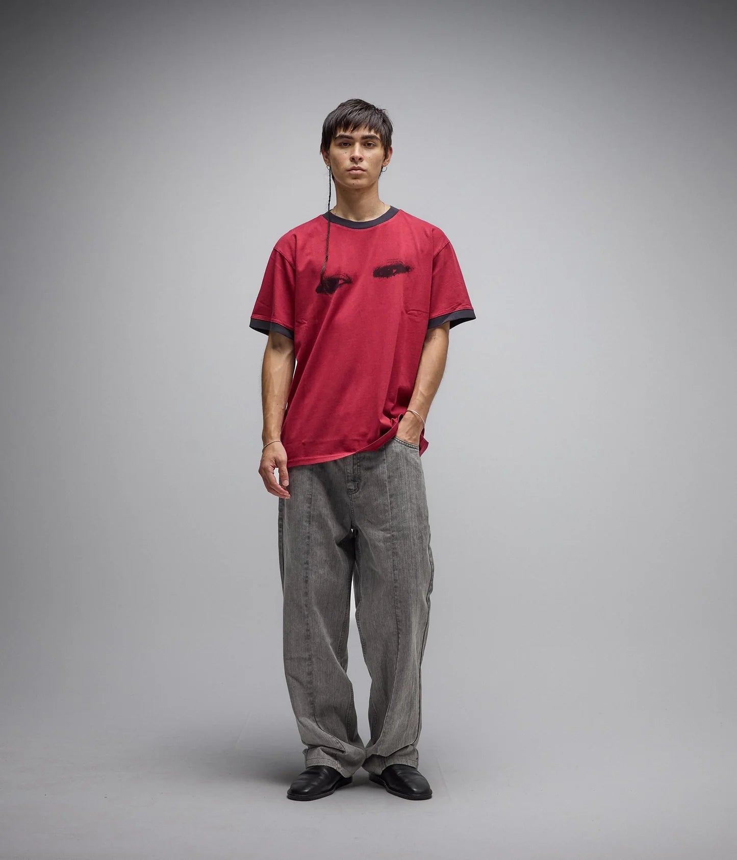 COVENANT T-SHIRT // WASHED MERLOT