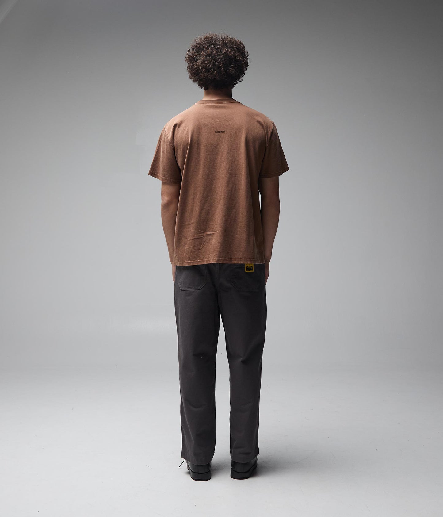 CRUX OVERDYE T-SHIRT // WASHED BARK
