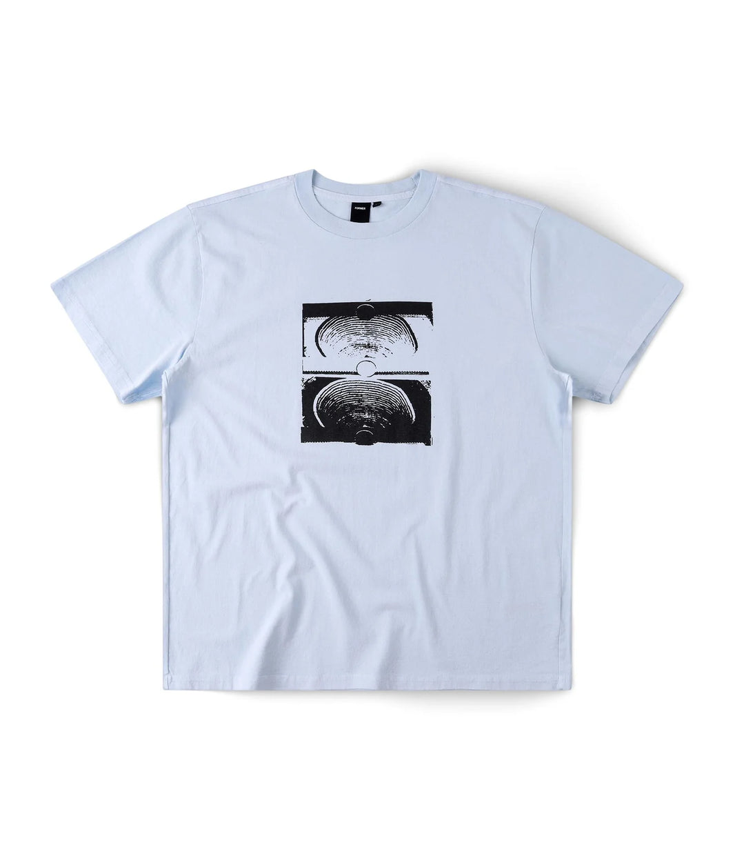 CRUX OVERDYE T-SHIRT // WASHED SKY