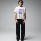 CORP BOXY T-SHIRT // BONE
