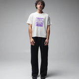CORP BOXY T-SHIRT // BONE