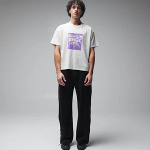 CORP BOXY T-SHIRT // BONE