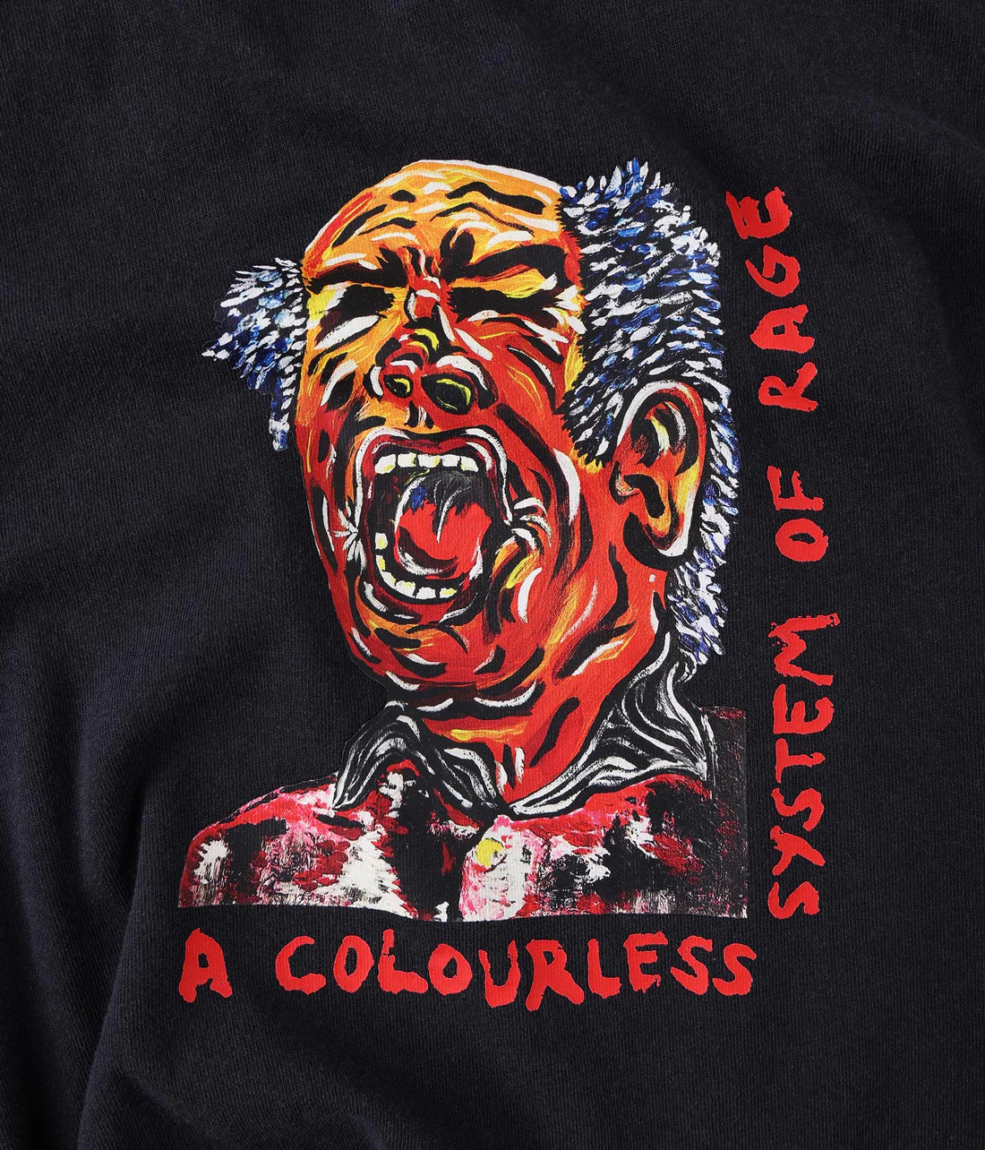 COLOURLESS CLOWN T-SHIRT // MERCH BLACK