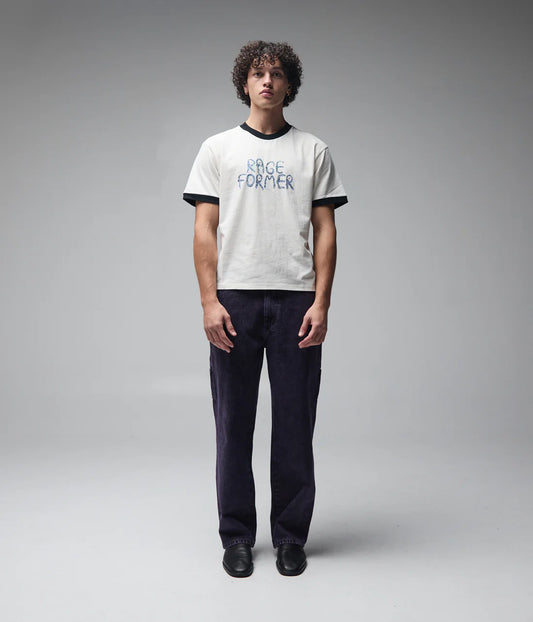 TIN RINGER SHRUNKEN T-SHIRT // BONE